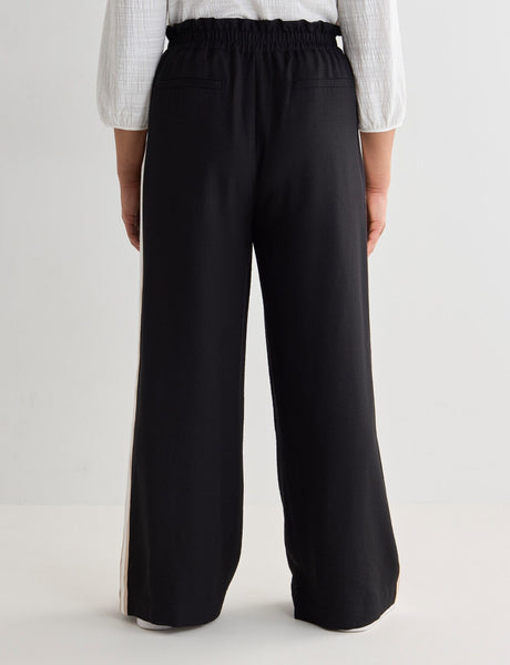 WHISTLE (LN) Wide leg sport stripe jog pant! 14