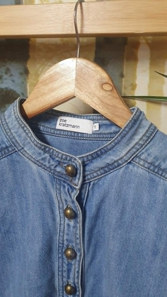 ZOE KRATZMANN (LN) Hanker top - Denim! 10-12