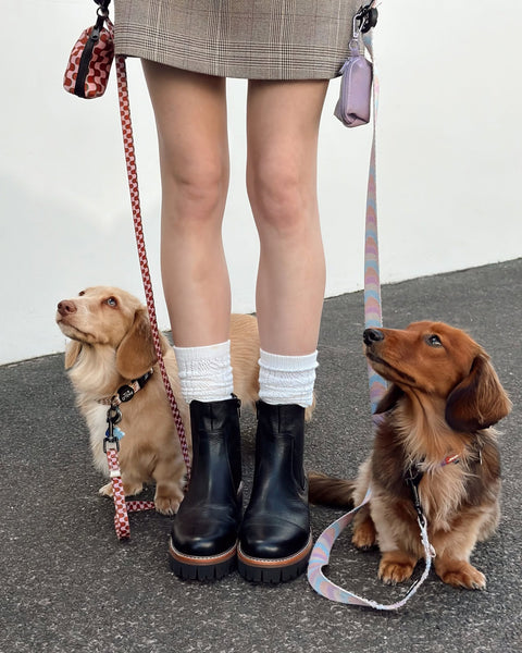 ISABELLA ANSELMI "Edam" leather combat boots! 39