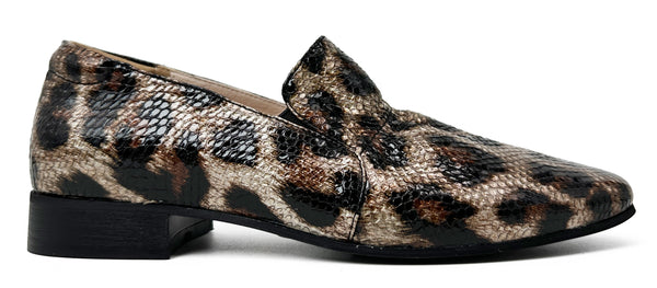 MILA RAINE (LN) "Captain favourite" Leopard loafer! 40