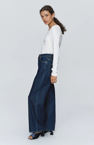 MARLE - Wide leg organic cotton jean! 12