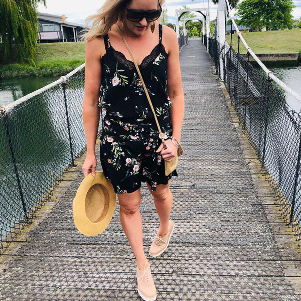 DRAMA - Black floral cami! 12