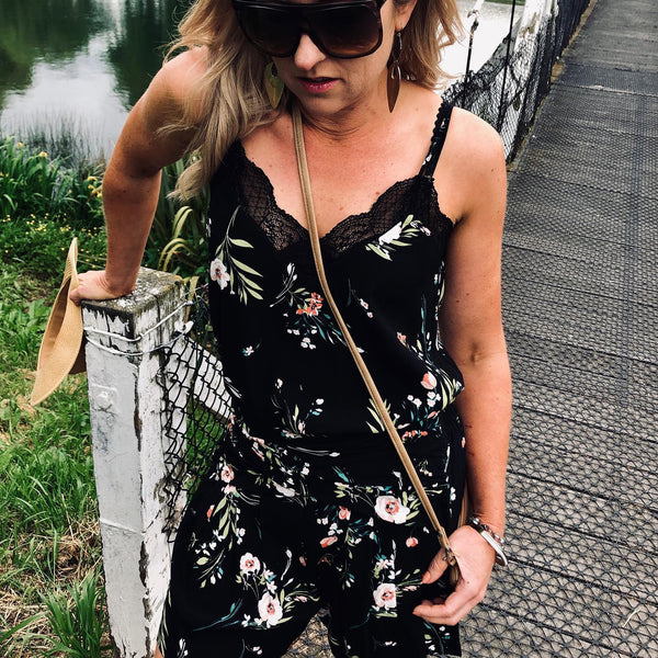 DRAMA - Black floral cami! 12