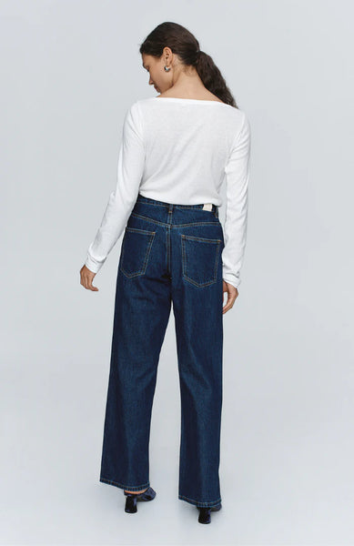 MARLE - Wide leg organic cotton jean! 12