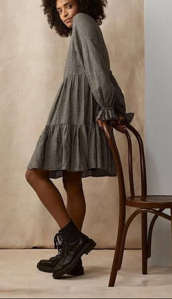 MAX - Bridget tiered dress - Gingham print! 14