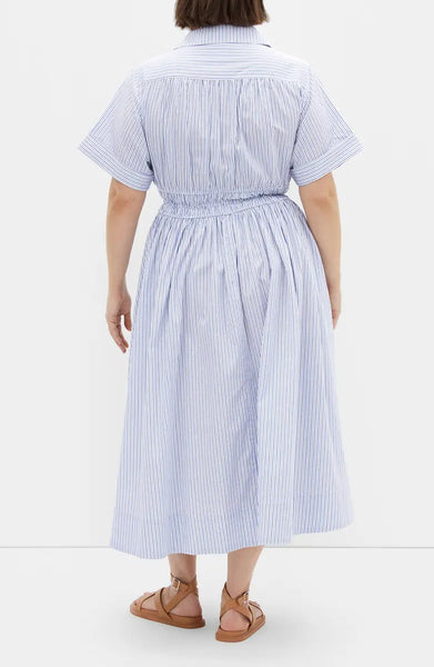 CITY CHIC - Lana pinstripe shirt dress! 16