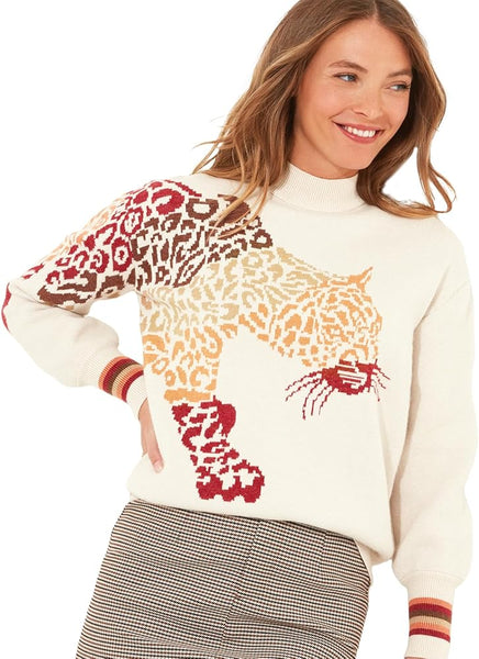 JOE BROWNS (LN) Leopard print knit jumper! 12