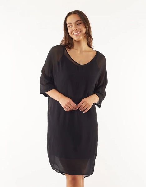 ELM - Margo georgette dress + slip! 16
