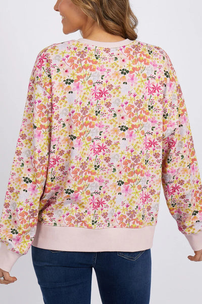 ELM - Laura crew - Coral blush floral! 14
