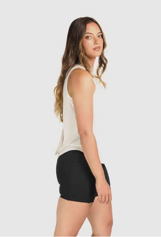 HINE - Modal split back tank - Off white! 14