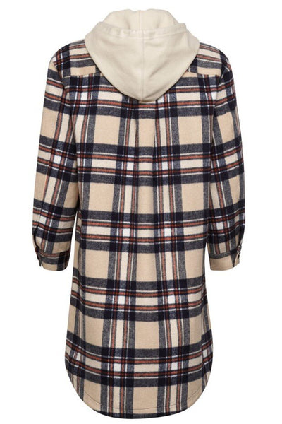 MADLY SWEETLY (LN) Optimist removable hood plaid coat! 14