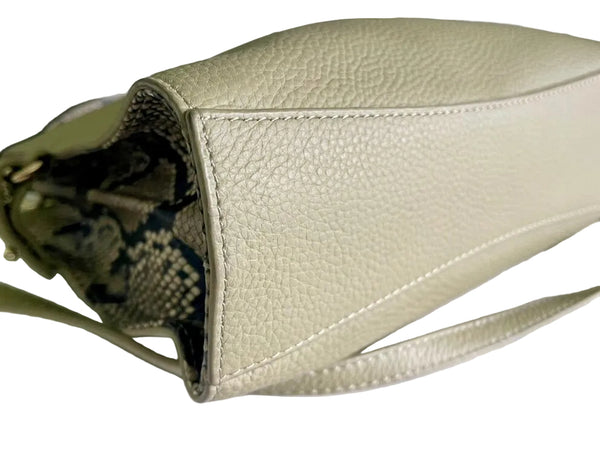 SABEN (LN) Leather Bea python bag - Tussock!