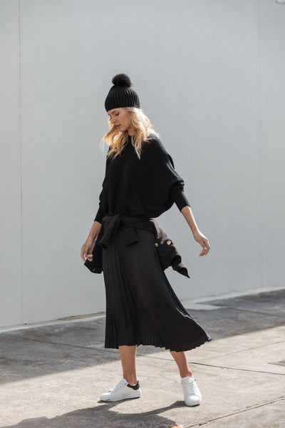 DECJUBA - Satin pleated midi skirt! 14