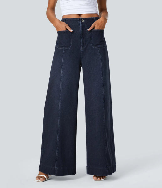 HALARA - Flex - Wide leg panel jeans! 16
