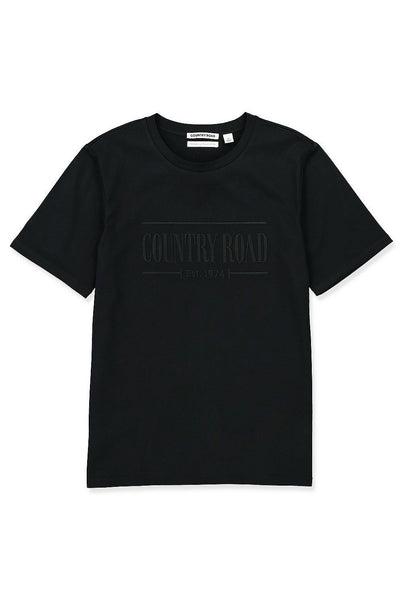 COUNTRY ROAD - Heritage embroidered logo tee! 10