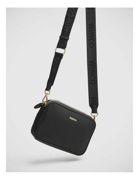 MIMCO - Flight camera crossbody bag - Black/gold!