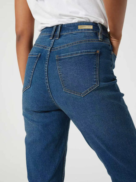JEANSWEST (LN) Tapered jeans - Mid vintage blue! 12