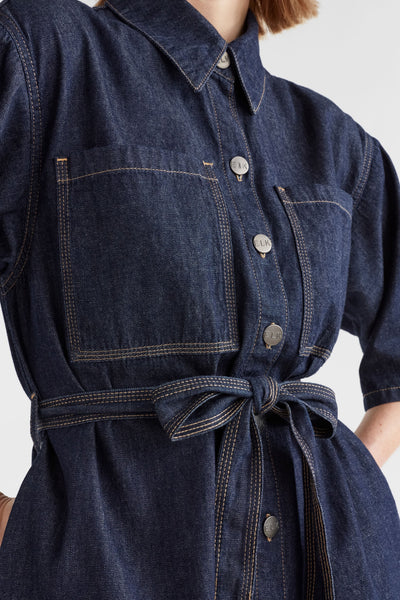ELK - Denym pocket chambray shirt dress! 16