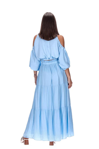 AMAYA - Whitney crop top - Ice blue! 14