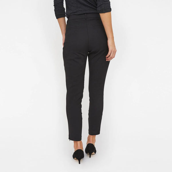 FIVE UNITS - Angelie zip hem black trousers! 10