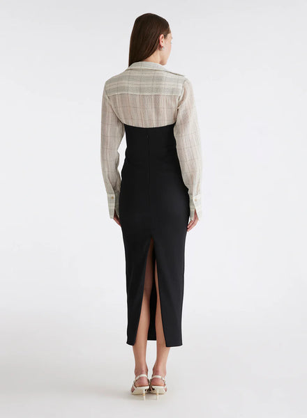 ANNA QUAN (LN) Austen maxi shirt dress! 8-10