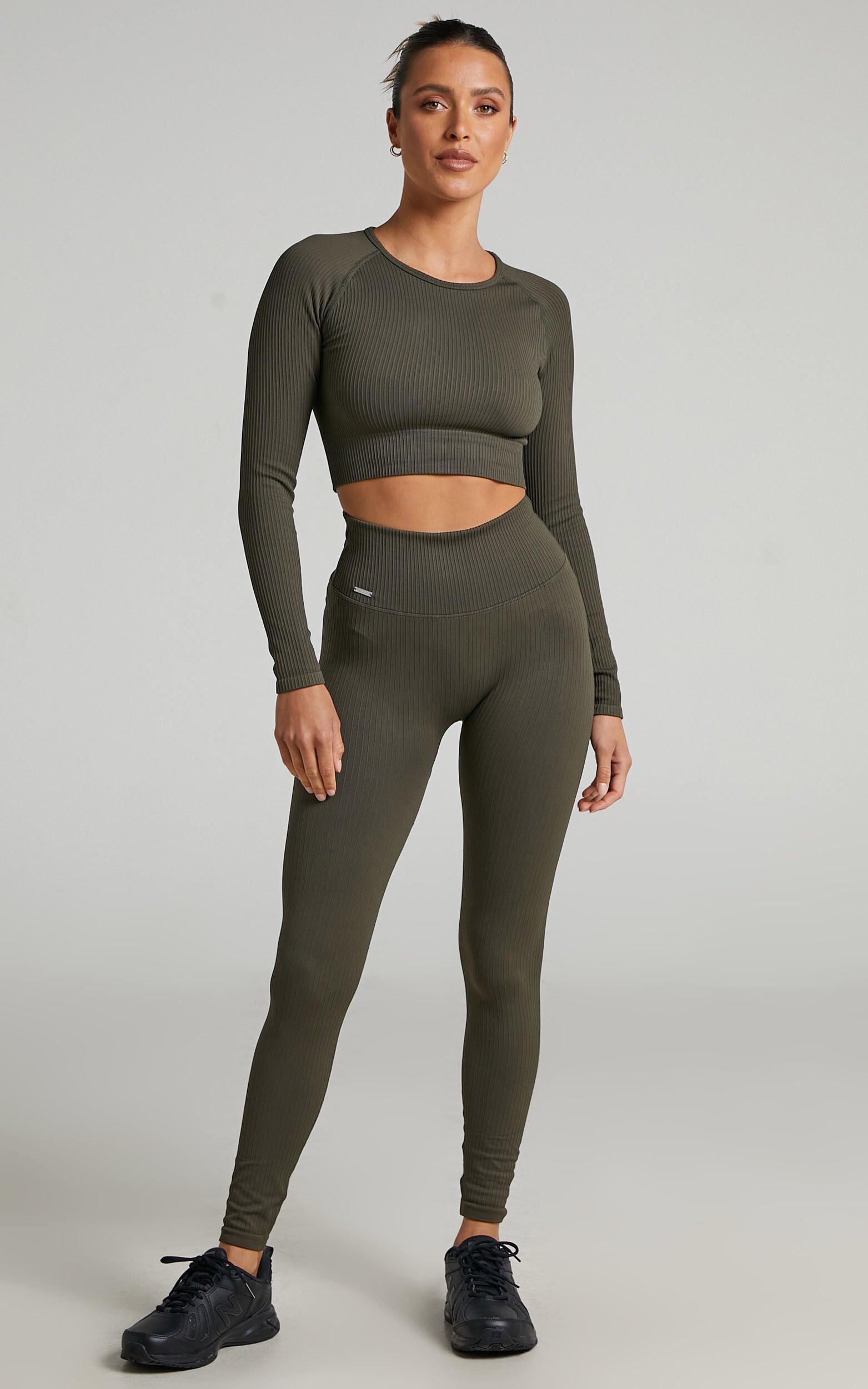 Aimn ribbed top