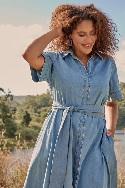 DENIM By Adrift - Anna chambray maxi dress! 14