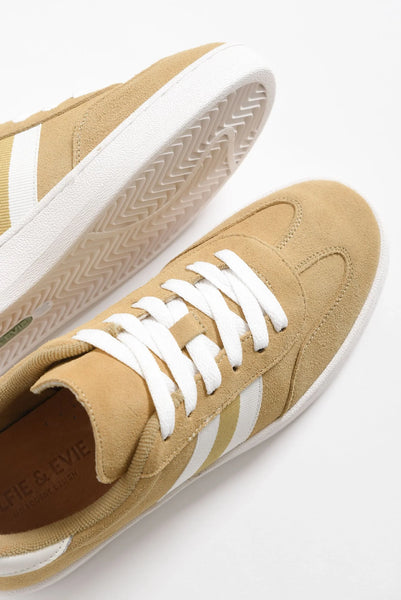 ALFIE & EVIE "Attitude" leather sneakers - Natural/white! 38