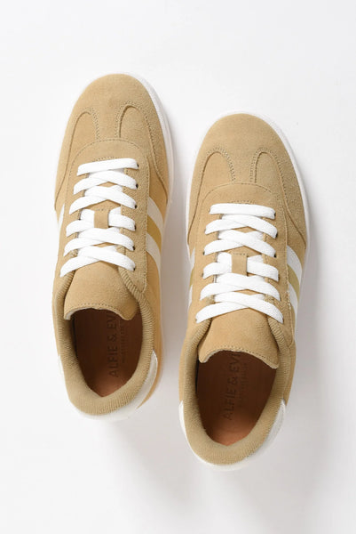 ALFIE & EVIE "Attitude" leather sneakers - Natural/white! 38