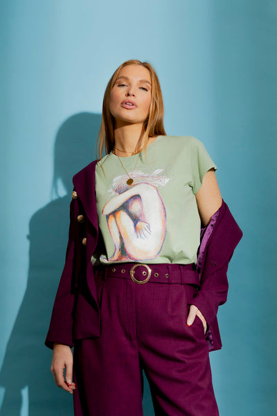 MOTTO "Mint Madam Cassandra" tee! 10-12