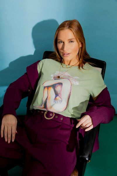 MOTTO "Mint Madam Cassandra" tee! 10-12