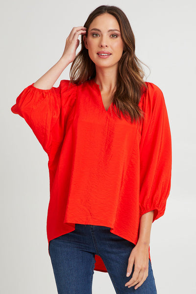BETTY BASICS - Julia blouse - Blood orange! 12