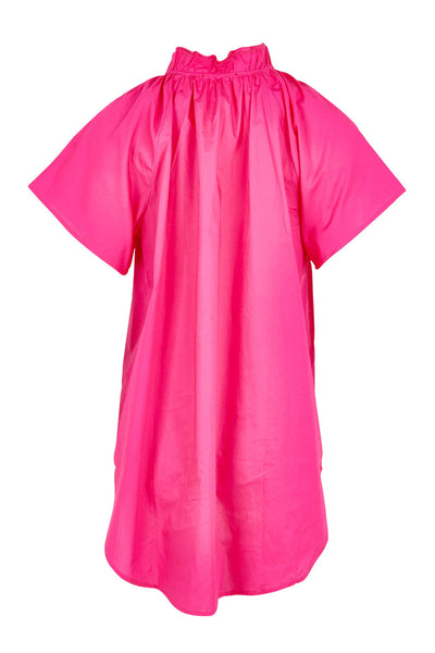 BETTY BASICS (LN) Caspian cotton shirt - Pink/red! 18