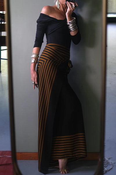 EWA TRIBAL JEWLERY "The Black Rust Fisherman" pants! 8-12