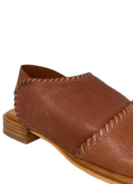 BRESLEY (LN) "Serenade" leather sandals - Tan! 40