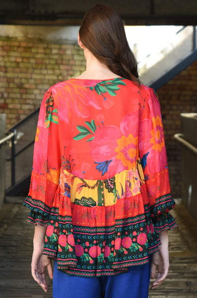 COOPER By Trelise "Float of arms" top! 12-14