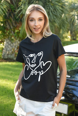 COOP By Trelise (LN) "Face value" cotton tee! 14