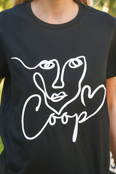 COOP By Trelise (LN) "Face value" cotton tee! 14