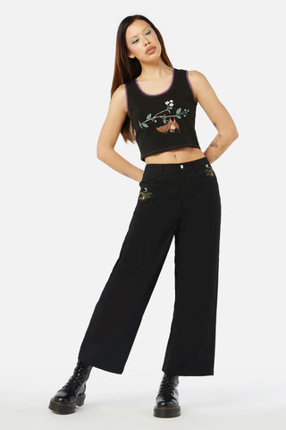 DANGERFIRELD (BN) "Old world embroidered" pant! 10