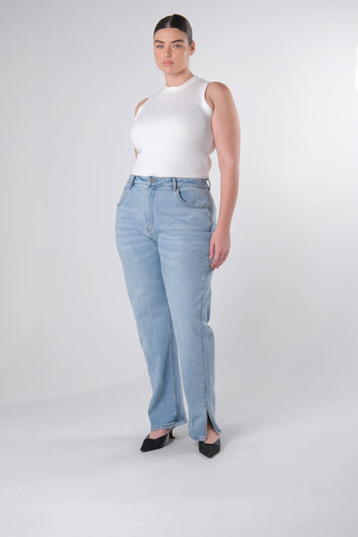 JORJA & JOSEPH - Split hem jeans! 18