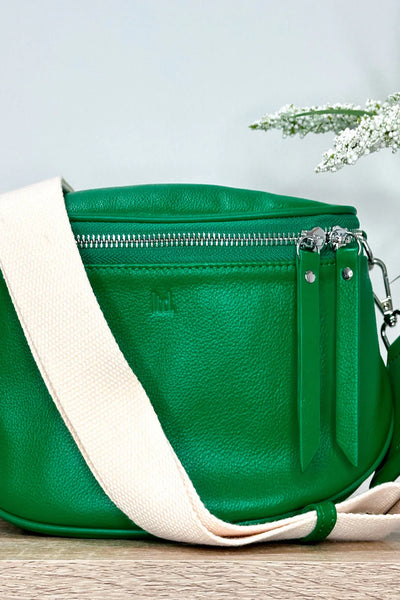 LEMON TREE (BN) Dani leather bag - Green!