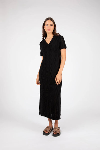 MARLOW - Palmer polo patterned knit dress! 10-12