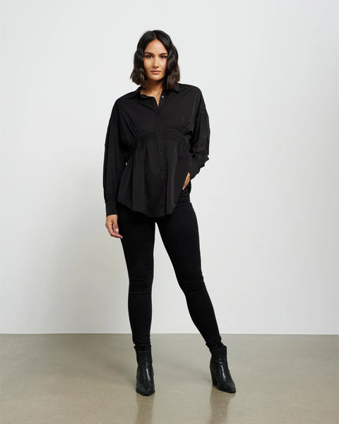 ET ALIA Tuxedo pleated waist shirt! 12