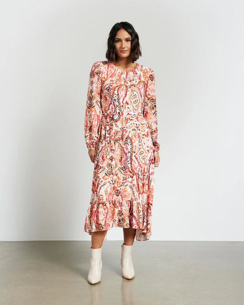 ET ALIA (LN) Eden midi dress - Arabella print! 10-12