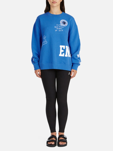 ENA PELLY - Athleisure oversized vintage sport sweater! 12-14