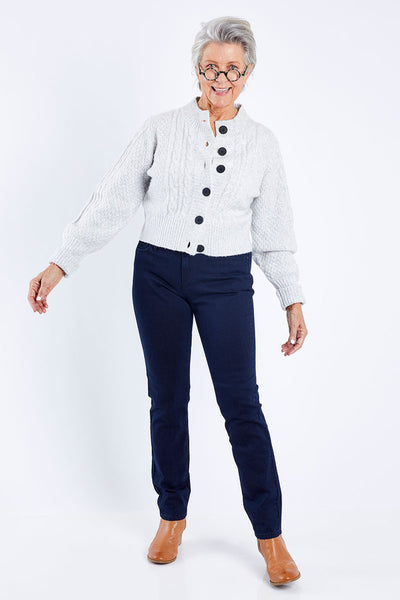 FOIL (BN) "Lou Lou" indigo skinny jean! 10