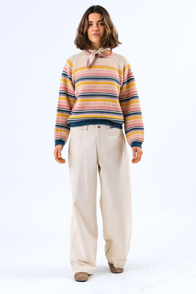 LOLLYS LAUNDRY "Florida" pant - Creme! 16