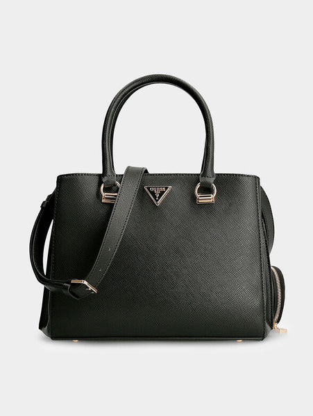 GUESS (LN) Saffiano PU satchel bag!