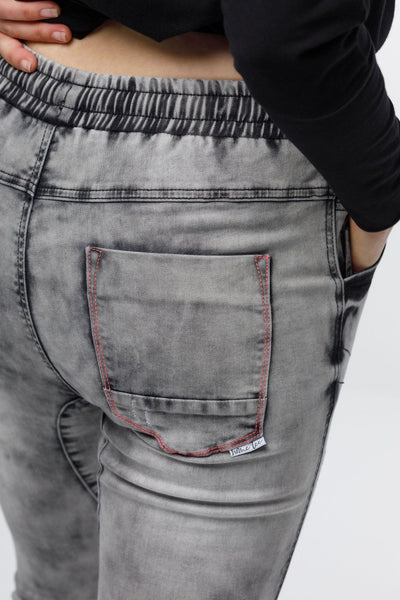 HOME-LEE - Daily jeans - Grey wash! 8-10