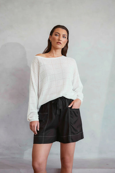 MARLOW (LN) Halo long sleeve knit - Ivory! 12